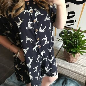 Dalmatian Romper